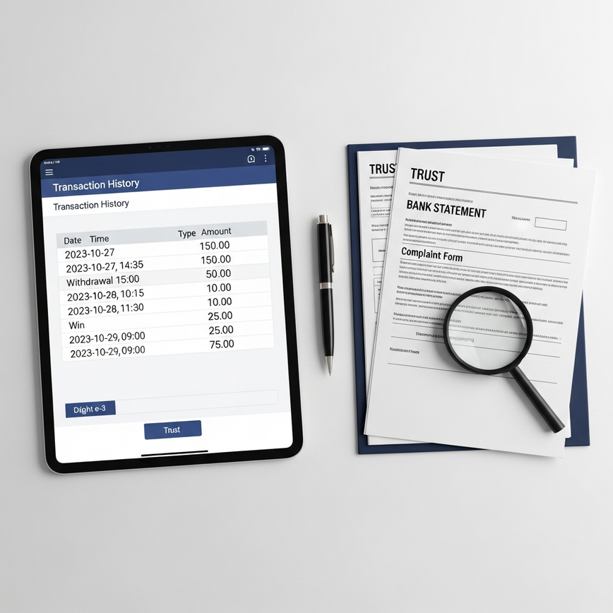 stolen-winnings-security-breach-phone Illustrating the importance of collecting comprehensive digital and physical evidence for recovery.