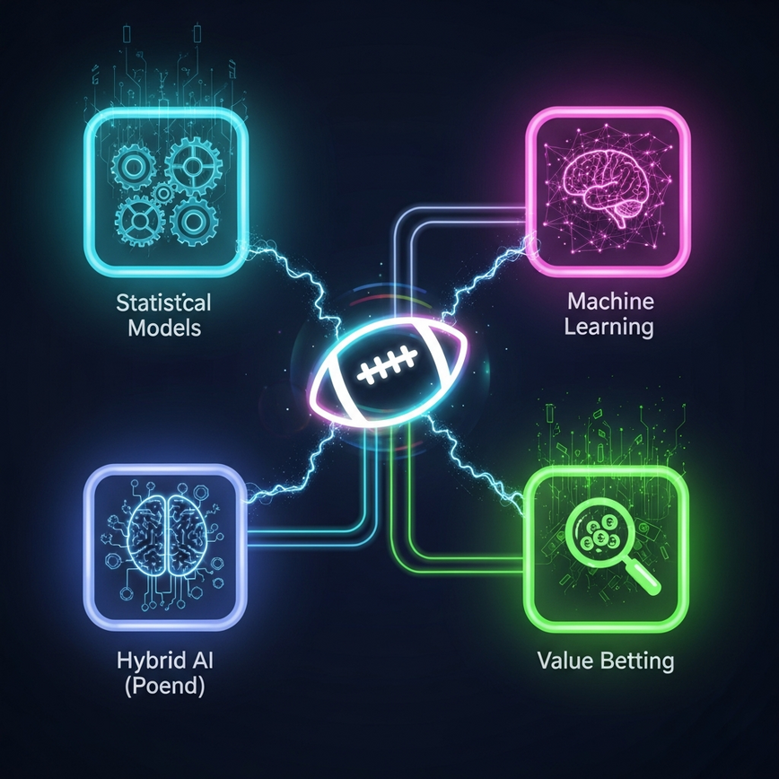 BLOG Illustrate the different types of AI football prediction tools discussed in the article.