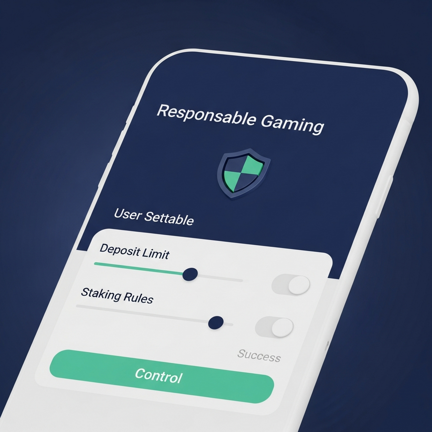 To illustrate the concept of responsible betting and bankroll management by showing safety tools on a betting platform.